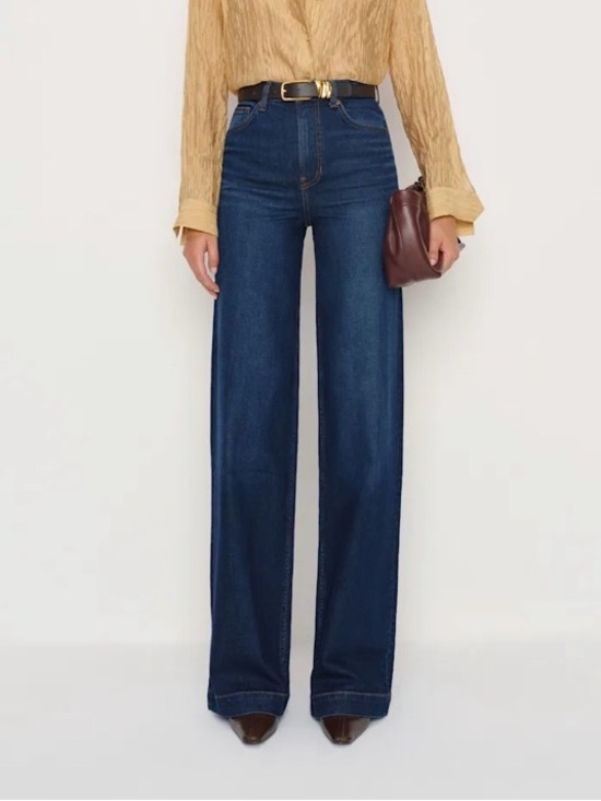 Reformation Denim - Reformation Bex Super Stretch High Rise Wide Leg Jeans (NWOT)